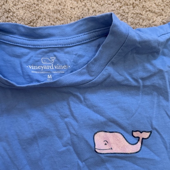 Blue Kids Whale T-Shirt - Picture 2 of 2